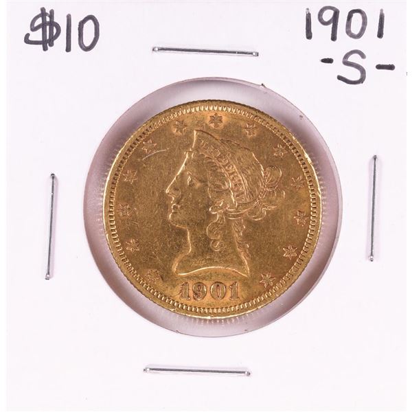 1901-S $10 Liberty Head Eagle Gold Coin