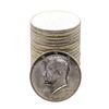 Image 1 : Roll of (20) Brilliant Uncirculated 1964-D Kennedy Half Dollar Coins