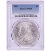 Image 1 : 1887 $1 Morgan Silver Dollar Coin PCGS MS65