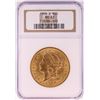 Image 1 : 1906-D $20 Liberty Head Double Eagle Gold Coin NGC MS63