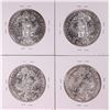 Image 2 : Lot of (4) 1780 Restrike Austria Maria Theresia Thaler Silver Coins