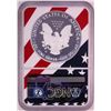 Image 2 : 2018-W $1 Proof American Silver Eagle Coin NGC PF69 Ultra Cameo Congratulations Flag