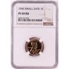 Image 1 : 1960 Small Date Proof Lincoln Memorial Cent Coin NGC PF69RD