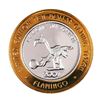 Image 1 : .999 Fine Silver Flamingo Casino Las Vegas, NV $10 Limited Edition Gaming Token