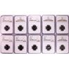 Image 1 : Set of 1955-1964 Proof Jefferson Nickel Coins NGC PF68