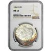 Image 2 : 1884-O $1 Morgan Silver Dollar Coin NGC MS62 Great Toning