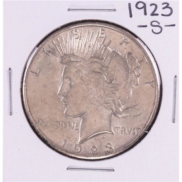 1923-S $1 Peace Silver Dollar Coin