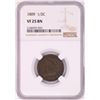 Image 1 : 1809 Classic Head Half Cent Coin NGC VF25BN