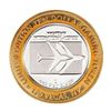 Image 2 : .999 Silver McCarran International Airport $10 Casino Limited Edition Gaming Token