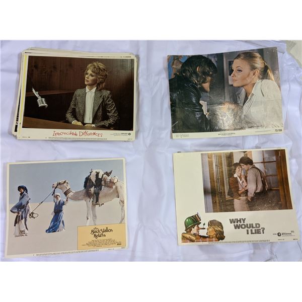 Vintage lobby cards from 1960's and 70s (highly collectible)