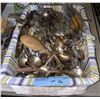 Image 1 : 2 boxes of vintage and newer silverware