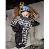 Image 1 : Vintage Large and Small Clown Puppet Dolls appears to be German
