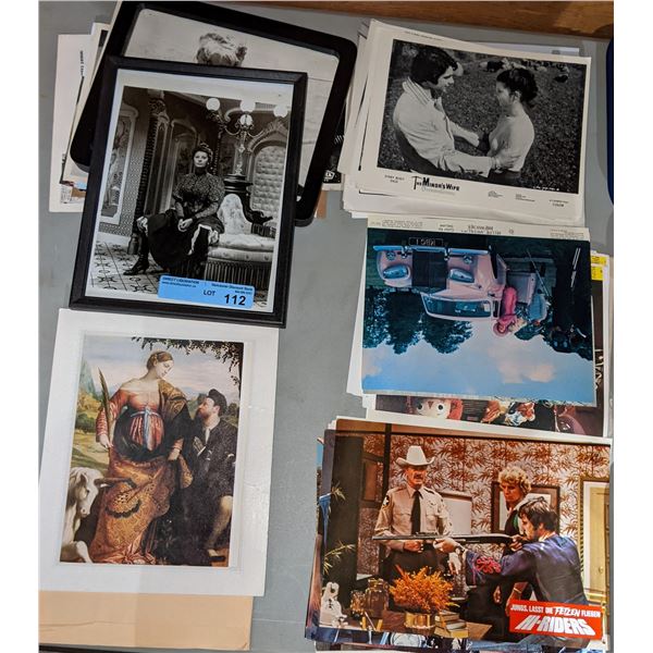 Lobby cards and vintage movie pictures