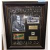 Image 1 : Manhattan brewing co shadow box - Complete with picture of Al Capone, brewery delivery truck 25"x29"