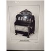 Image 2 : 1898 FEY Liberty Bell Slot Machine Framed Picture - 20"x24"