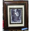 Image 1 : Gangster 2 framed pictures of AL CAPONE and 1 framed artwork - 19"x16"