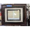Image 2 : Highly collectible Al Capone world war one draft registration 19"x16"