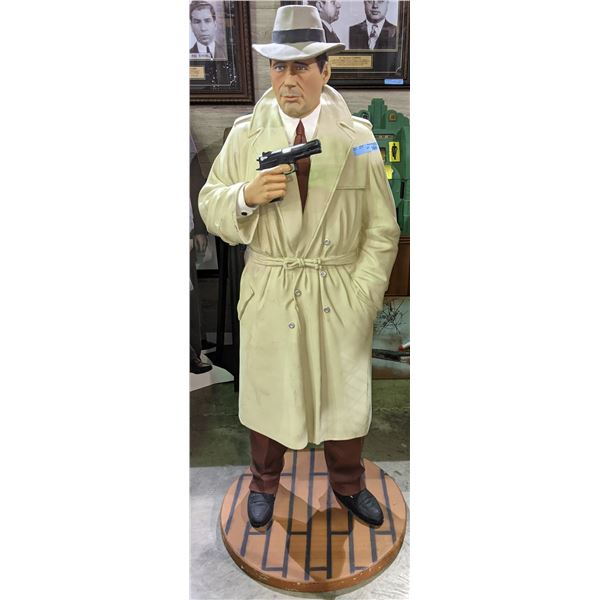 Dick Tracey lifesize poliresin statue - 6ft tall