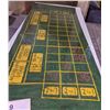 Image 3 : Small original traveling gambler roulette table felt