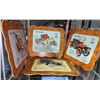 Image 1 : 4  pictures of horse less carriages  (three dimensional cad board cut out)