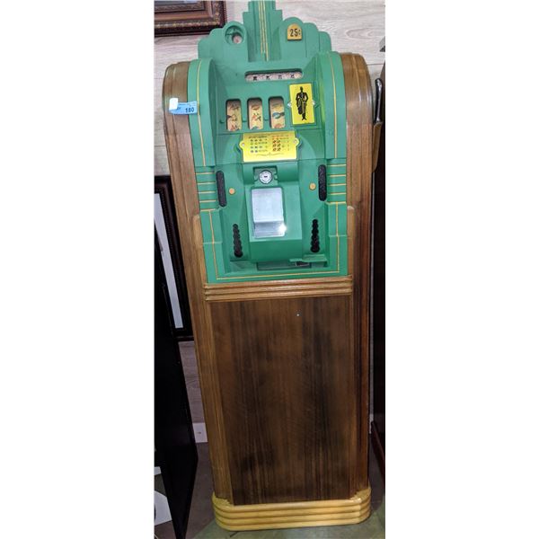 Late 30s Mills Page Boys console slot machines (Highly collectible art deco design) -complete set 25