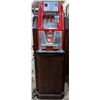 Image 1 : Mills 777 slot machine - great restored condition- complete with wooden stand