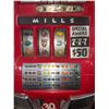 Image 3 : Mills 777 slot machine - great restored condition- complete with wooden stand