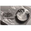 Image 1 : Mens BLEU ROYAL BANDS 14K White Gold Ring RYL-012W75-M10 (value $1,889)
