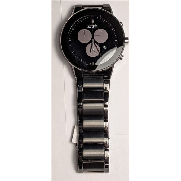 Citizen Black Watch Stainless Steel AT2245-57E (value $425)