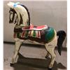 Image 5 : Two wooden carved horses - 32" H