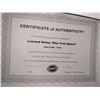 Image 2 : Authentic Autograph of Leonard Nimoy "Star Trek Spock"  with Certificate of Authenticity