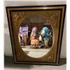 Image 1 : Antique mirror - 30" H x 25" L