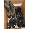 Image 2 : Two boxes of broken down boots from the Sci-fi show
