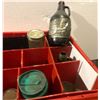 Image 1 : Box of glass jars and bottles from the Sci-fi show