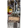 Image 2 : Vintage MobilOil Metal Display 25.5" x 28"
