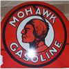 Image 2 : Mohawk gasoline metal sign - 26" W x 13"  H