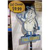 Image 1 : Collectible oil change full service metal sign - Approx. 80" H x 31" W | 100lb
