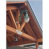 Image 1 : Street lamp - Approx 42" H x 31" W | 40lb - Cracked Glass Globe