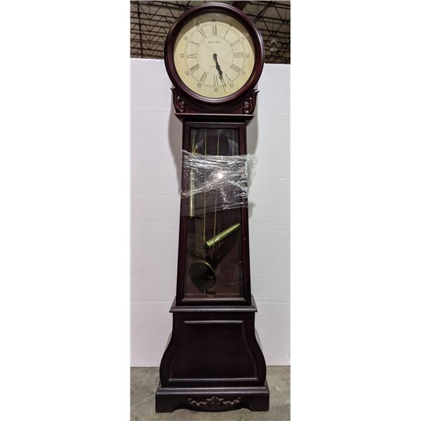 Daniel Dakota grandfather clock approximately 69" tall x 18" W x 9" D