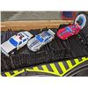 Image 2 : Vintage Box of toy cars with electronic racetrack