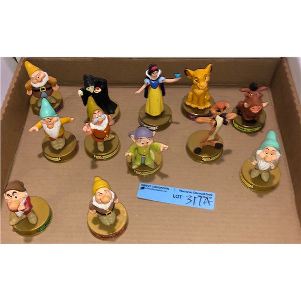 Set of McDonald's Disney characters approx. 12 pieces