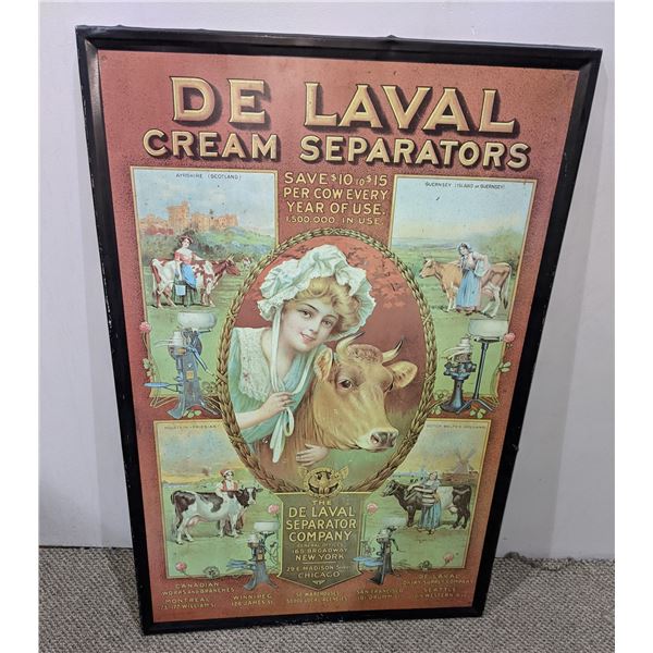 De Laval Cream Separators Tin Sign Reproduction?