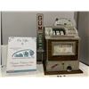 Image 1 : MILLS CAST IRON “COUNTER O. K. VENDOR” SLOT MACHINE WITH CAST IRON SIDE MINT VENDOR.