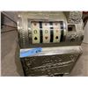 Image 2 : MILLS CAST IRON “LIBERTY BELL” SLOT MACHINE WITH CAST IRON SIDE MINT VENDOR. Concierge Collectors In