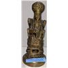 Image 1 : 1940s Brass Asian Statue (Approx. 13"H x 5"W)