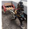 Image 2 : Vintage Kids Horse Carriage (41" x 19" x 22")