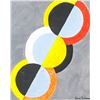 Image 1 : Sonia Delaunay French Modernist Oil on Canvas