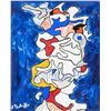 Image 1 : Signed French Modernist Oil on Canvas Painting