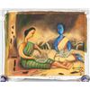 Image 2 : M. F Husain Indian Oil on Canvas Galerie Mathias