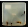 Image 2 : Chinese Old Agate Carved Square Pendant